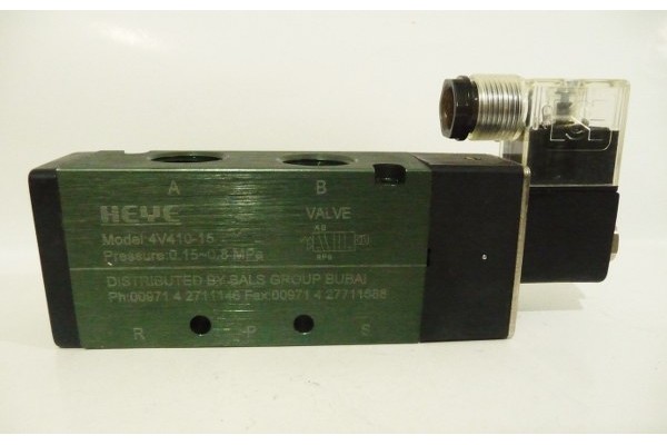 Solenoid Valve, 4V410-15, AC220V 5.5VA, HEYE